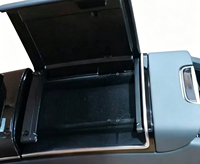 Réfrigérateur de console de luxe à installation non destructive pour Mercedes V-Class Vito 1326mm, Plug & Play, boîte d'accoudoir 13L, écran tactile, USB, porte-gobelet