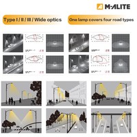 Lámpara LED para Alumbrado Público de 200W, 32000lm, Compatible con Fotocélula, IP65, Carcasa de Aluminio, para Carreteras y Autopistas