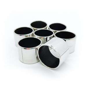 Đồng thép <span class=keywords><strong>PTFE</strong></span> tráng trượt tay áo mặt bích mang ỐNg Lót din1494 bọc kim loại composite du mô hình <span class=keywords><strong>SF</strong></span>-<span class=keywords><strong>1</strong></span> PAP P10 DP4 ỐNg Lót - Product Image 3