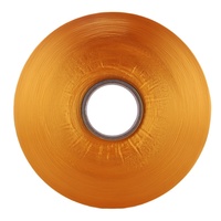 Fil de polyester 100% FDY 100D/36F couleur or super brillant, haute ténacité, teint en masse, écologique, recyclable, antibactérien