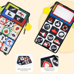 <span class=keywords><strong>Livre</strong></span> en tissu doux et lavable pour bébé, jouet éducatif Montessori pour enfant - Product Image 6