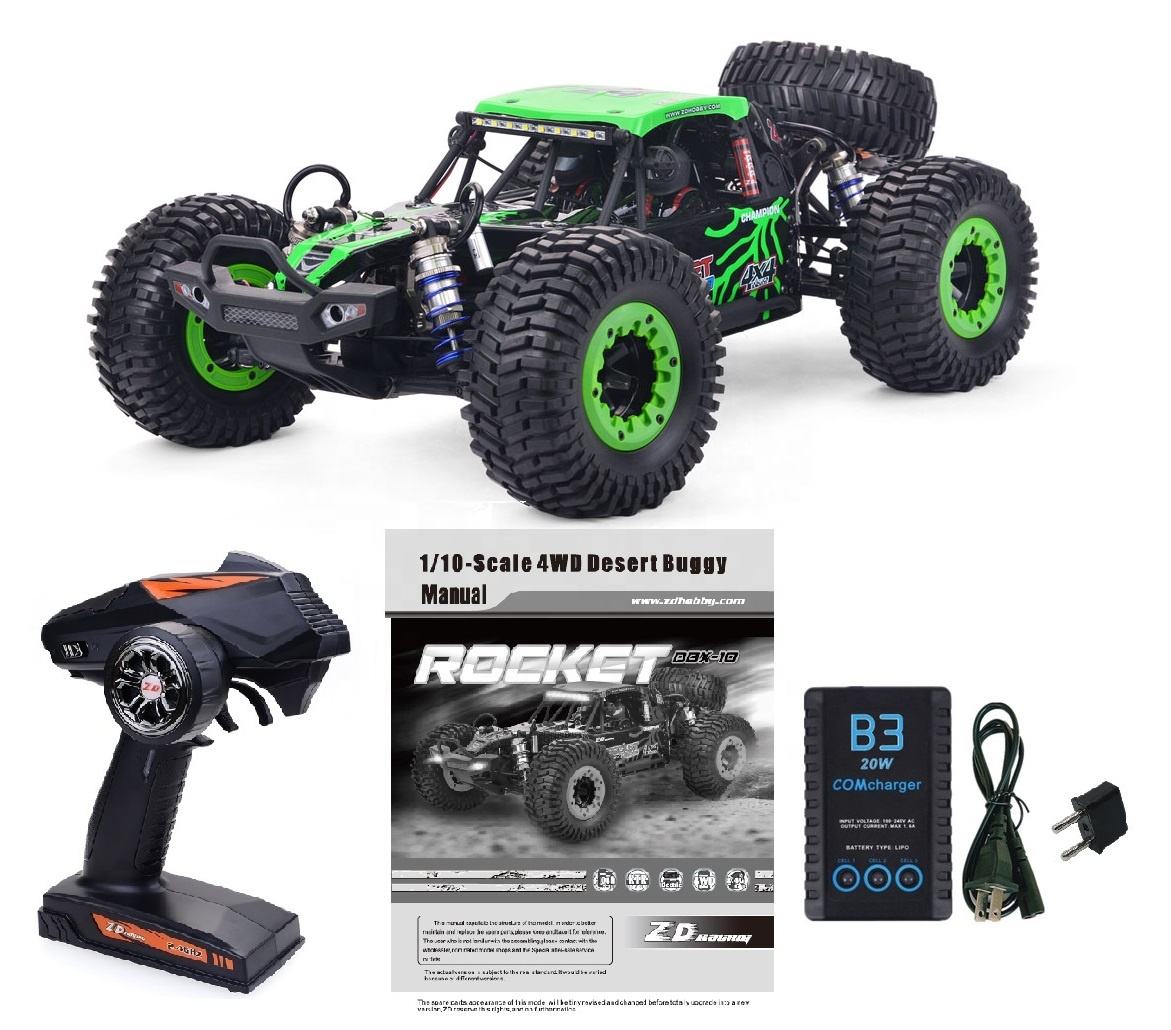ZD Racing ROCKET DBX-10 1/10 4WD Brushless RC Desert Buggy - High