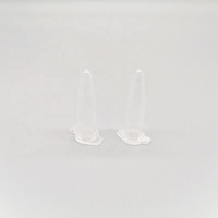 Tubes de microcentrifugation stériles de 1,5 ml, sans DNase ni RNase, en polypropylène naturel, tubes de centrifugation coniques