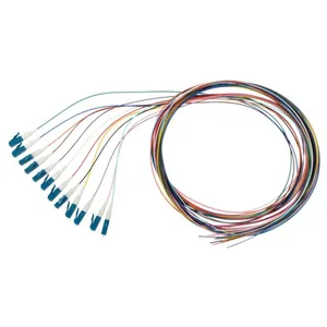 Hot populer bahan LSZH LC Pigtail dengan LC Fiber konektor untuk serat ODF serat optik transmisi jaringan nirkabel