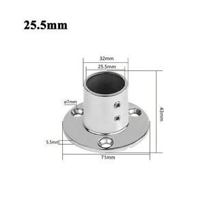 Accessoire marin en acier inoxydable AISI 316, base rectangulaire, base de main courante à 90 degrés pour bateau - Product Image 3