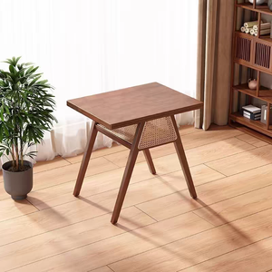 XY-Best Sedia in Vimini di Legno, Tavolo e <span class=keywords><strong>Sedie</strong></span> da Pranzo per Casa e Hotel, Impilabili per Cortile e Negoziazioni - Product Image 5