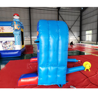 Jeu de tir gonflable en PVC de qualité commerciale, jeu de cibles flottantes pour carnaval, jeu de tir Nerfwall pour enfants et adultes KERRY