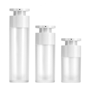 15ml 30ml 50ml Airless <b>Pump</b> Sprayer Matte Plastic Cosmetic Packaging Lotion Serum <b>Bottles</b> - Product Image 3