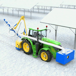 Solar <b>Panel</b> <b>Cleaning</b> <b>Machine</b> With Blower System For Photovoltaic <b>Panels</b> - Product Image 3