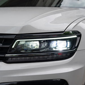 Faros delanteros de coche para <span class=keywords><strong>Tiguan</strong></span> L MK2 2017-2021 lente bifocal de alta configuración estilo LED montaje de faros automáticos actualización DRL dinámico - Product Image 5