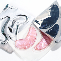 Private Label Oogmasker Oogverzorging Roze Oogmasker Huidverzorgingsproducten Hydraterend Fijne Lijntjes Vermindert Donkere Kringen Verheldert