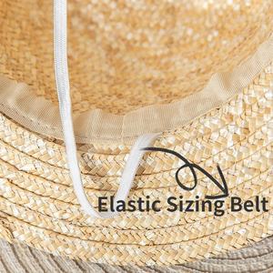 2022 nouvelle Collection couleur Pure rond naturel <span class=keywords><strong>Luffy</strong></span> casquettes enfants dames plage chapeaux hommes été une pièce chapeau de paille <span class=keywords><strong>Luffy</strong></span> avec ruban - Product Image 5