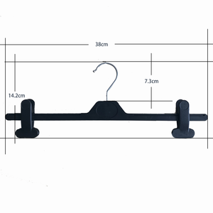 1 cintre en plastique pour enfants et adultes, pour vêtements, avec clips - Product Image 3