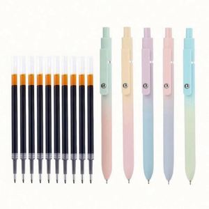 Nuevo Producto: Bolígrafo de Gel de Plástico de Presión Simple en Colores Morandi, de Alta Gama, para Oficina y Firma - Product Image 5