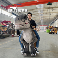 Costume de dinosaure grandeur nature pour enfants, imperméable, 1,8 m, à chevaucher, usage commercial, Halloween, commande en gros directe usine