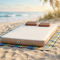 Hersteller Camping-Luftbett Matratze Tragbar für Outdoor-Schlafzimmer Nutzung für 2 Personen PVC Neues Material USB-Pumpe
