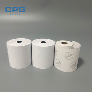 Papier thermique 48gsm 57*40mm pour billet de loterie 50gsm 78x78mm Papier de reçu durable résistant aux rayures - Product Image 1