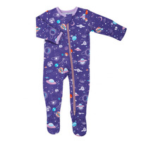 Hongbo Designer de luxe élégant bébé-vêtements élégant imprimé décontracté bébé naissance tenue nouveau-né bambou Spandex coton tenue pour