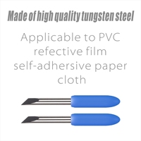 Cuchilla de Repuesto para Plotter Graphtec de 20 mm, Cuchilla de Carburo de Tungsteno para Cortadora de Vinilo