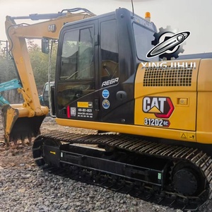 Excavatrice d'occasion Caterpillar 312D2GC, d'origine japonaise, 12 tonnes, sur chenilles en caoutchouc, taille moyenne, modèle 2023, godet de 0,6 m, moteur. - Product Image 3