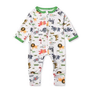 En Stock: Pelele de Algodón para Bebé con Bonito Estampado, Manga Larga para las Cuatro Estaciones, Pijama para Niños y Niñas - Product Image 3