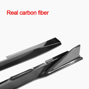 Faldones Laterales de Fibra de Carbono Real Personalizados para <span class=keywords><strong>Toyota</strong></span> GR86 <span class=keywords><strong>2022</strong></span> 2023 2024, Decoración Exterior, Kit de Carrocería, Mejora - Product Image 4