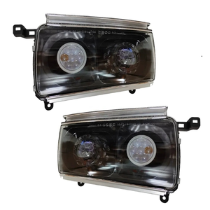 Turbine Lc80 phare bi-led phare pour 90-97 <span class=keywords><strong>Toyota</strong></span> Landcruiser série <span class=keywords><strong>80</strong></span> pour <span class=keywords><strong>toyota</strong></span> <span class=keywords><strong>corolla</strong></span> Ae101 phares - Product Image 2