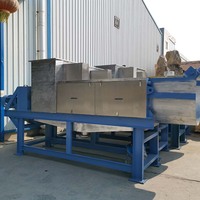Zaagsel Pulp Afval Voedsel Groente Fruit Dehydrator Enkele/Dubbele Schroef Pers Ontwatering Machine Vaste Stof-Vloeistof Separator