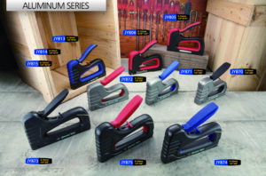 Adjustable <b>Hand</b> Tacker Staple Gun JY872 4-in-1 Light Duty 18Gauge Staple Gun 6(1/4")-10mm(3/8") 0.7/1.2mm Aluminum Ergonomic TPR - Product Image 3