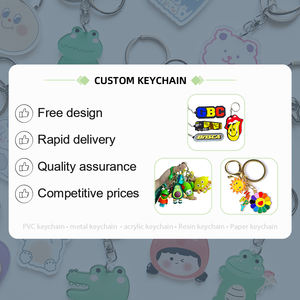 थोक कस्टम कुंजी श्रृंखला व्यक्तिगत लोगो रिंग डिजाइन लोगो रबर सॉफ्ट पीसी बल्क 2 डी रबर कीरिंग - Product Image 6