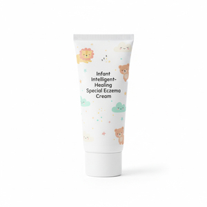 Krim Herbal Penyembuh Eksim Bayi - Balsem Penenang Darurat SOS untuk Eksim, Ruam Panas & Kulit Merah - Product Image 1