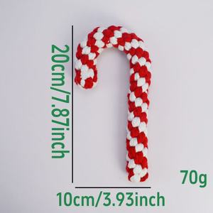 Beste ontwerp duurzame milieuvriendelijke polyester touw kerst hondenspeelgoed sets groothandel seksspeeltjes voor honden - Product Image 3
