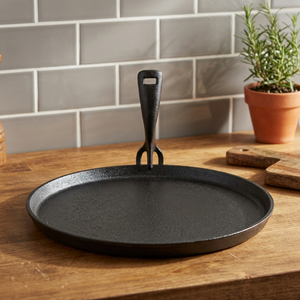Piastra in ghisa con pinze 26 cm 2 cm di spessore EAN 8411922452099 (Ibili 625926) - Product Image 2