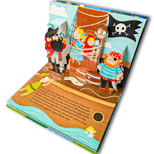 Couverture de livre souple en carton personnalisée pour bébé et enfant, livre d'histoire 3D, livres pop-up, impression pour enfants - Product Image 4