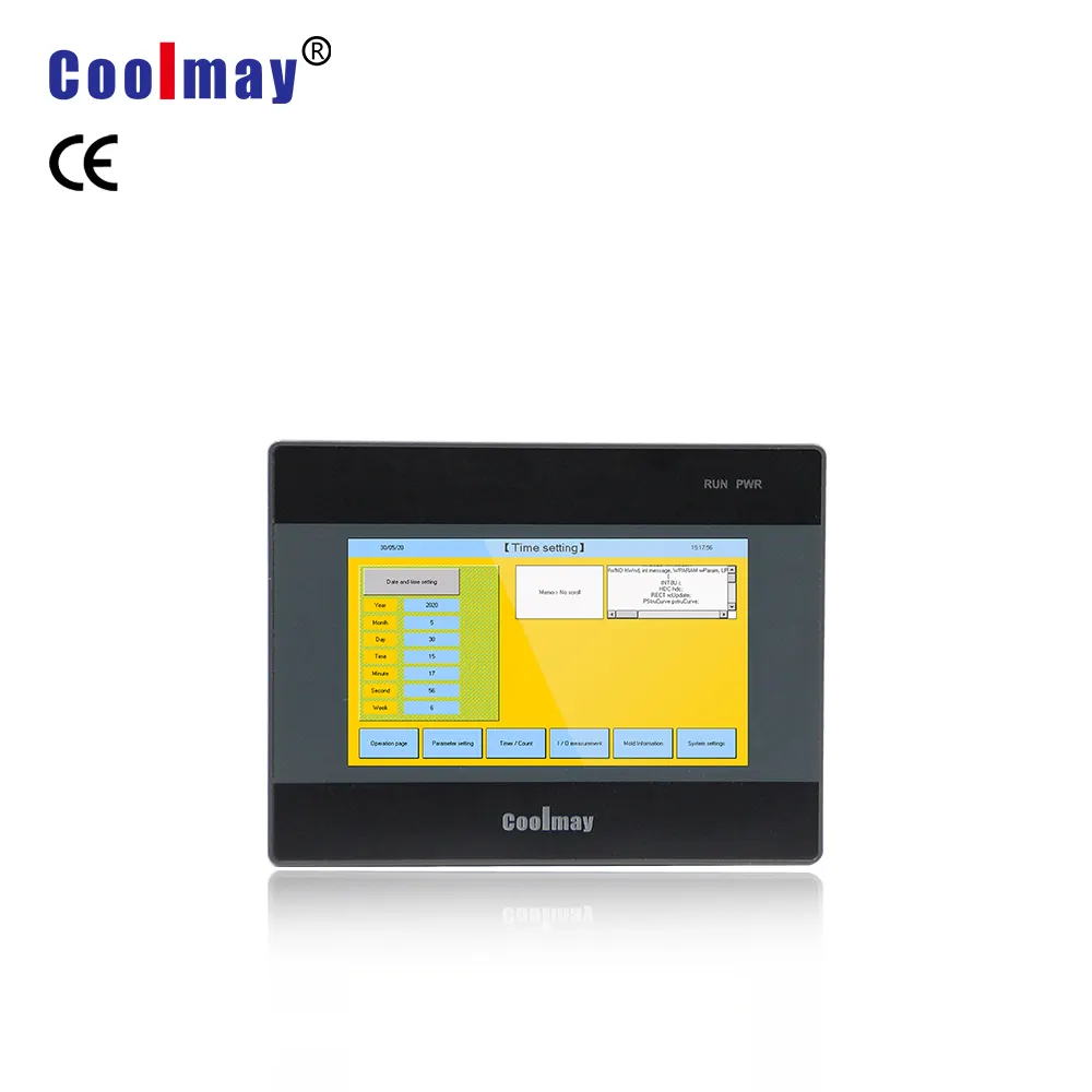 Coolmay-pantalla táctil TK6043FH HMI, 4,3 pulgadas, 480x272, panel Controlador industrial de interfaz de máquina humana