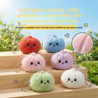 Meilleures ventes : Jouet en peluche en forme de boulette de riz dessin animée Old Eight-53, mini poupée anti-stress, petit pendentif, breloque de sac et porte-clés, pour 14 ans et plus