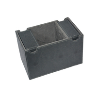 Boîte de rangement pour jeux de société personnalisés, boîte de rangement pour cartes de jeu Yugioh, tarot, en cuir PU
