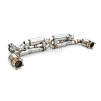 Système d'échappement à soupape haute performance en acier inoxydable pour Porsche 997 Cat Back Exhaust Valve Turbo 3.6T 2006-2012