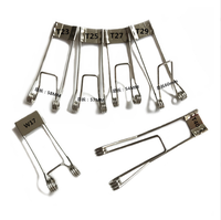 Clip de fixation en forme de U en acier inoxydable T8 pour barre lumineuse LED
