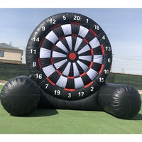 Ballon de football gonflable, jeu de société, fléchettes, d'extérieur, haute qualité