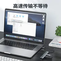 Station d'accueil multifonction 4K USB C HUB Type C pour Macbook iPad Pro adaptateurs de ports usb multiples
