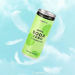 Importation coréenne 250ml Sugarlolo Soda Boisson d'eau pétillante faible en gras avec caféine Lychee Fruit Cerise <span class=keywords><strong>Pomme</strong></span> aromatisée pour l'été - Product Image 4