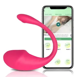 Jouets sexuels Delove APP : Vibrateur à balles en forme de vagin télécommandé, vibromasseur portable, œuf vibrant pour femme - Product Image 1