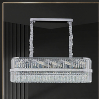 Lampe de lustre de luxe moderne personnalisée pour salle à manger et salon lampes suspendues et lustres