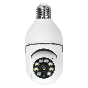 Prix bas Usine Chaude En Gros Sans Fil <span class=keywords><strong>Wifi</strong></span> <span class=keywords><strong>E27</strong></span> Lampe Caméra De Sécurité avec Audio Bidirectionnel Vision Nocturne Ampoule Caméra 360 Degrés - Product Image 1