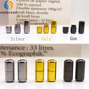 New Fashion Lazy No Tie Shoelaces Metal Capsule Pill Style Buckle Lock <strong>Elastic</strong> Shoe <strong>Laces</strong> - Product Image 6
