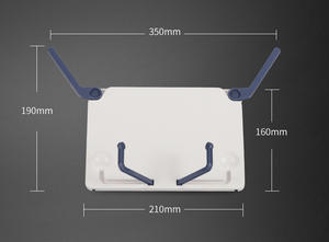 מוסיקה ניידת פסנתר מתגלגל יד נייד מעמד ipad ipad שולחן עבודה מחזיק כלי ספרים מדף ספר בישול ציון ספר בישול ציון - Product Image 4