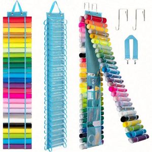 Estante de Almacenamiento de Rollos de Vinilo para Montar en la Pared, Organizador de Vinilo Plegable para Manualidades, Organizador de Rollos con 24 Compartimentos - Product Image 1