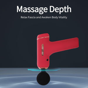 Pistola de Masaje Eléctrica Portátil de Percusión y Amasamiento para Relajación Muscular Corporal, Vibración Profesional - Product Image 3