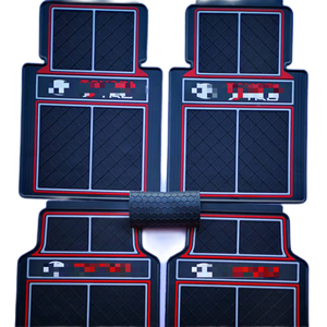 เสื่อยางพีวีซีสำหรับรถยนต์เสื่อยางอเนกประสงค์4ชิ้นแผ่น <span class=keywords><strong>B5</strong></span>ยางรองพื้นรถยนต์ - Product Image 6